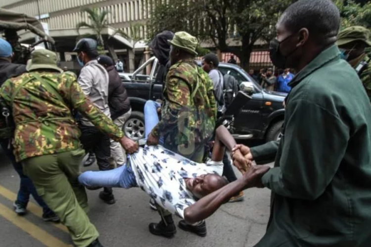 Heavy Police Presence Locks Down Nairobi During Saba Saba Anniversary