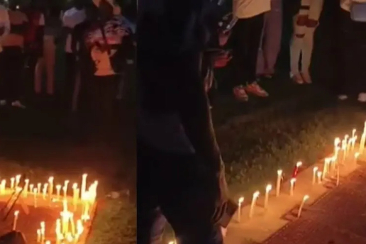 Kenyans in Dubai Hold Candlelight Vigil for Malon Kiptarus and Collins