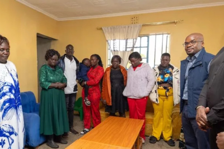PS Omollo Calls for Calm at Elvis ‘Beast’ Otieno Burial
