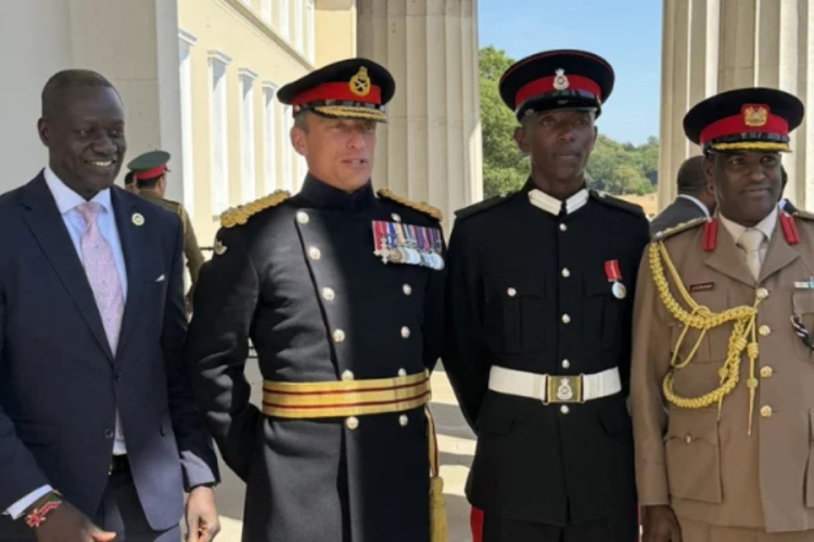 Kenyan Officer Isaac Lenkume Graduates From Prestigious Royal Military Academy Sandhurst