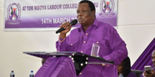 COTU Fires Back at Rigathi Gachagua Over Union Criticism
